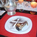snickers cheese cake slice